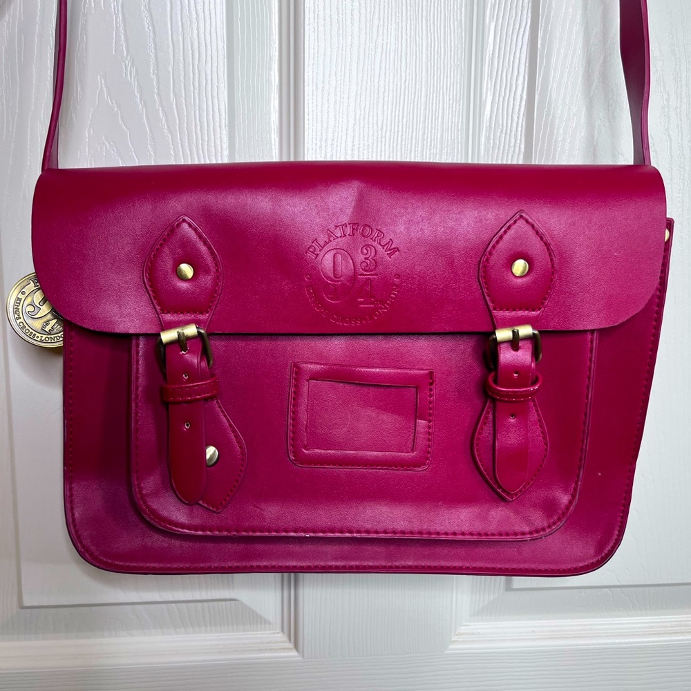 HARRY POTTER London Kings Cross Shoulder Bag RED